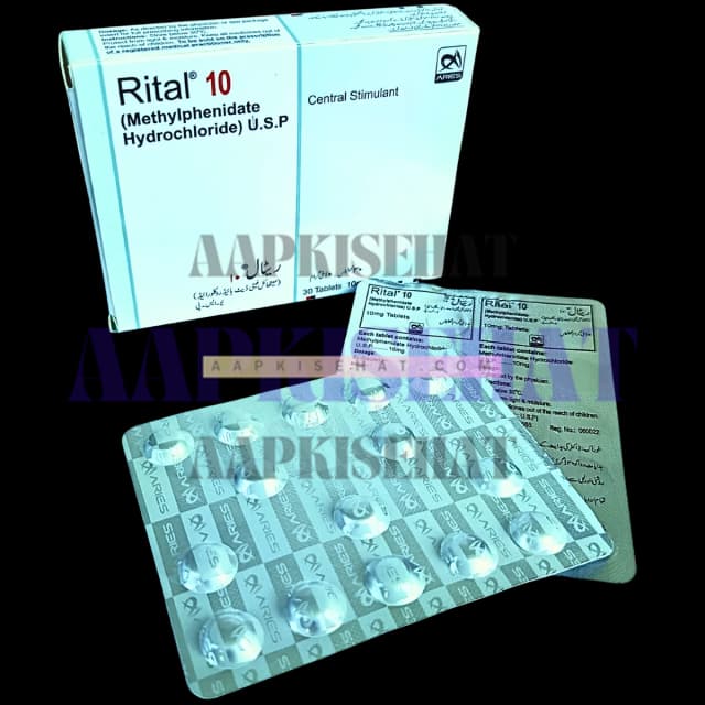 Rital 10 mg Tablet